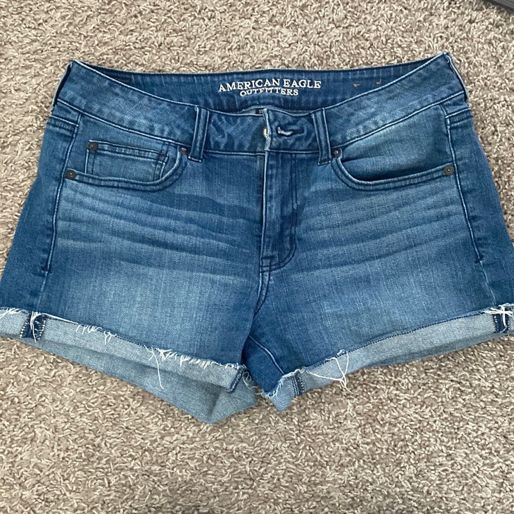 American Eagle The Shortie Jean Shorts